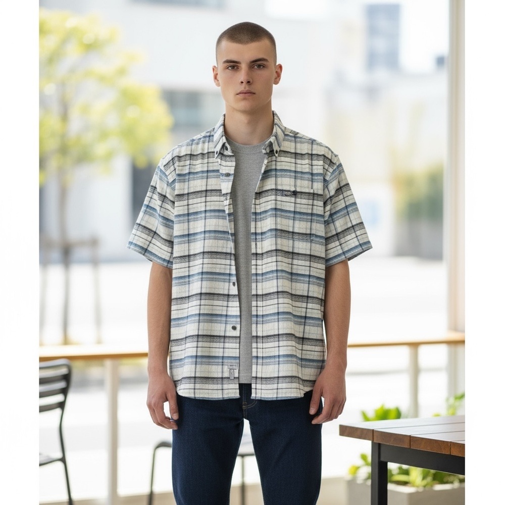 Patagonia Men's 100% Organic Cotton Pocket Button Shirt Men’s Size XL
